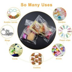 ( 300 Pieces ) Envision 4 x 6 in OPP Plastic bags Thickness 1.4 mil