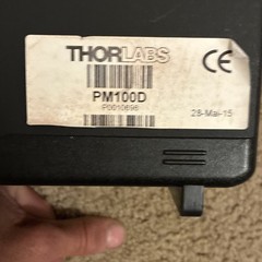 Thorlabs PM100D Handheld Optical Power Meter FC 690-800nm 800mW