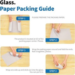 500 Sheets 30.5″ x 17″ Large A-Grade Packing Paper – Ideal for Moving & Shipping