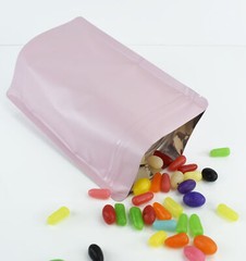 50/100 Heavy Duty Matte Colored Seal Seal Zipper Seal Bags Food Safe Snack Pouch