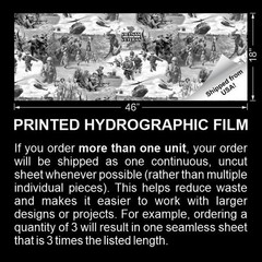 VietNam Memorial – 18″x46″ Hydrographic Film Hydro Dipping