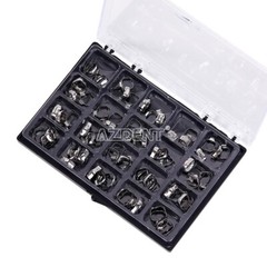 Dental Ortho Bondable Buccal Tube with Band Roth MBT 022 1st 2nd Molar Non-conv