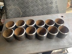 Weld COUPONSs, Pipe Beveled couponsS 3” ID x 2″ +/-1/8″ SCH 40 3 PAIRS