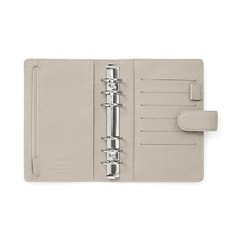 Filofax Norfolk 2024 Personal Leather Organizer TAUPE C022642 BRAND NEW