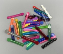 1040pcs/pack Dental Orthodontic Elastic Ligature Ties Bands for Brackets Brace