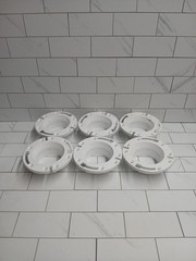 6pck Oatey 435032 Fast Set 3 in. Outside Fit or 4 in. Inside Fit PVC Open Hub