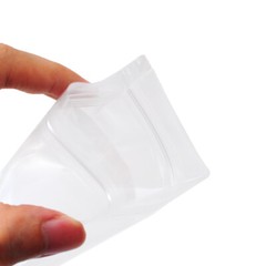 Clear Plastic Storage Bags Food Safe Packaging Heat Seal Pouches for Snacks