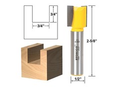 2 Bit Log Cabin Building Block Toy Router Bit Set – 1/2″ Shank – Yonico 13210