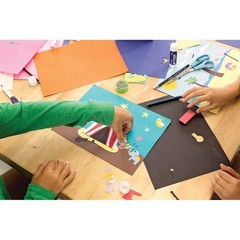 Pacon Tru-Ray Heavyweight Construction Paper, Black, 9″ x 12″, 50 Sheets, Sul…
