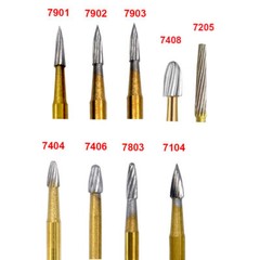 Dental Carbide Trimming & Finishing Burs FG7404/7406/7408/7901/7902/1957