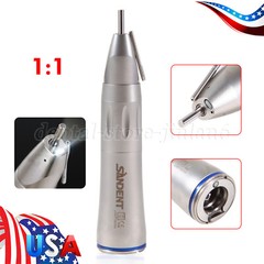 Dental 1:1 LED Fiber Optic Low Speed External Straight Surgical Handpiece COXO