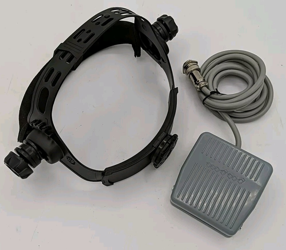 Welders Replacement Helmet Headgear (Adjustable) And TIG-JTB Foot Switch TFS-201