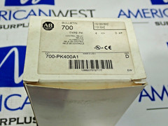 Allen Bradley 700-PK400A1 Direct Drive Control Relay Ser D Type PK 115/120V-60Hz