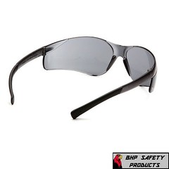 PYRAMEX ZTEK SAFETY GLASSES SMOKE/GRAY LENS SUNGLASSES S2520S Z87+ (12 PAIR)