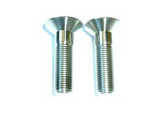 M12 X 1.25 X 45 COUNTERSUNK TITANIUM GR5 BOLTS SCREWS CSK 12MM 1.25 PITCH