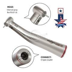 1:5 Increasing Fiber Optic Contra Angle Handpiece Push Button Abdent Dental NEW