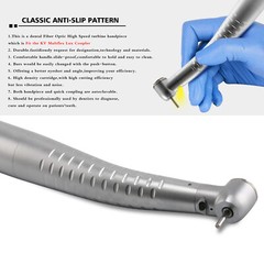 Standard Head Dental Fiber Optic High Speed Handpiece for KAV 4/6H Coupling