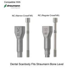 US Healing Abutment/Analog/Scan Body/Tray/Cap for ITI Straumann Bone Level NC RC