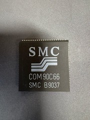 5x SMC COM90C66 PLCC IC Chip Vintage ASAT Hong Kong Lot