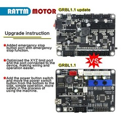 【US】GRBL 1.1F Controller Board CNC Router Engraver Machine 3018 PRO Control Card