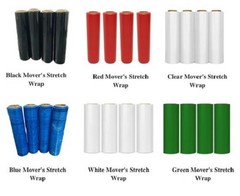 20″ x 1000 ft Movers Stretch Wrap to Extend Shelf Life Choose: Colors & Rolls