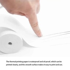 57x25mm Thermal Paper Roll Receipt Paper for Mobile POS 58mm Thermal Printer -10