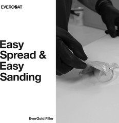 Evergold Lightweight Filler – Easy Sanding Body Filler for Professional Use – 12