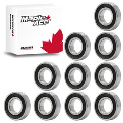6205-2RS Ball Bearing 25x52x15mm 6205 2RS Rubber Sealed (PCs 10)
