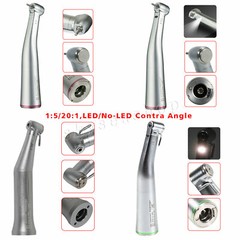 Dental 1:1 1:5 20:1 (LED Optic) Contra Angle Handpiece fit KaVo NSK Sirona bw