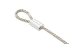 Aluminum Swage Sleeves for 3/16″ Wire Rope Cable: 50, 100, 200, 500 and 1000 pcs