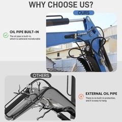 FREE SHIP 1.8Ton Mini Excavator 4000lb Digger KUBOTA Pilot Digger 7Attachment