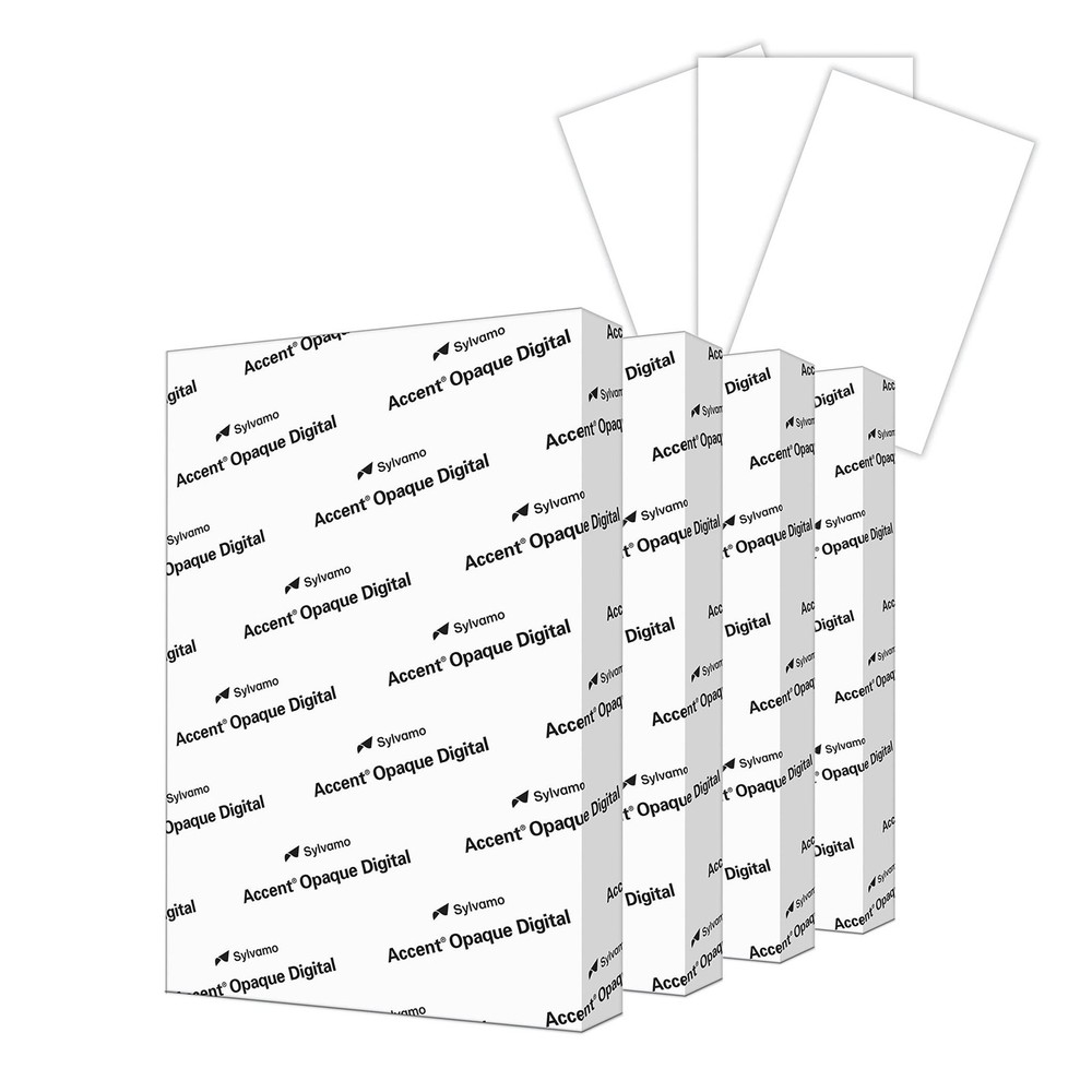 Accent Opaque White 19” x 13” Cardstock Paper, 100lb, 271gsm,600 Sheets -4 Reams