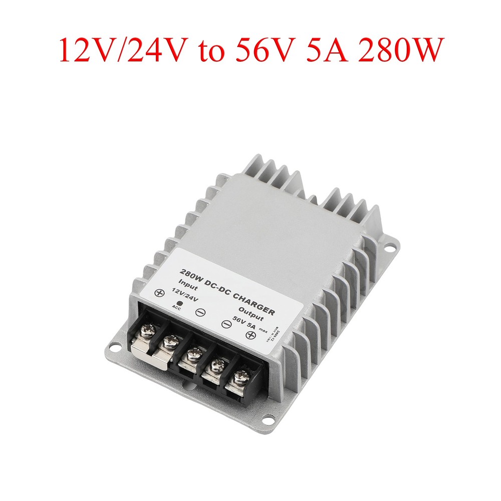 DC 12V/24V to 56V Step Up Converter 3A/5A Auto Voltage Boost Regulator Module