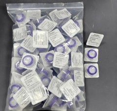 100x Sterile Nylon Syringe Filter 0.45um/0.22um Pore Size, 33mm, Use For HLPC