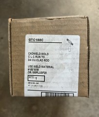 CADWELD ERICO GTC188C C L.C. RUN TO 3/4″ CU CLAD ROD MOLD
