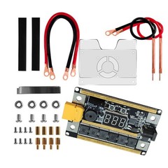 DIY Portable Mini Spot Welder Machine 8-24V Voltmeter For 18650 Lithium Battery
