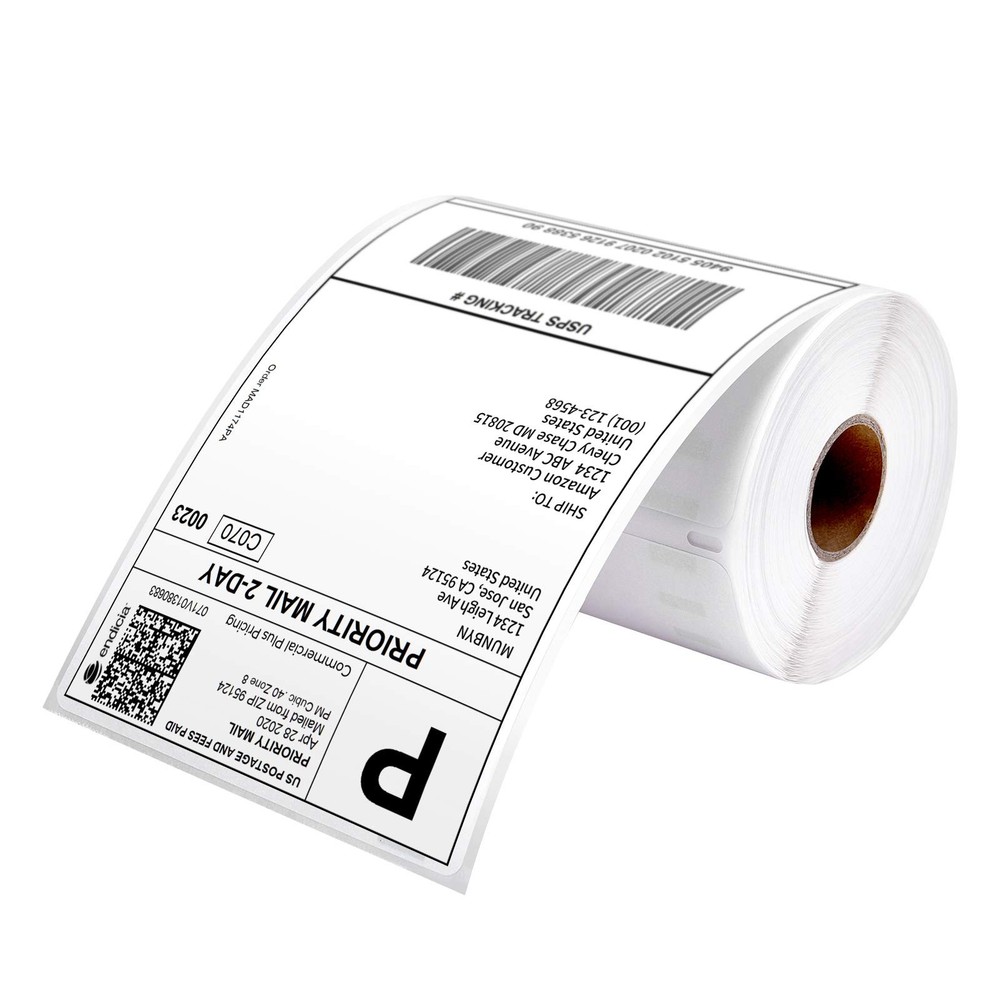 MUNBYN 4×6 Direct Thermal Printer Label, Shipping Labels Compatible with