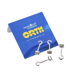 [USA] 10pcs Dental Orthodontic Crimpable Hooks EASYINSMILE Stainless Steel Hook