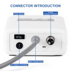 AZDENT Dental Electric Micro Motor Brushless LED 1:5/1:1/16:1/1:4.2 Handpiece