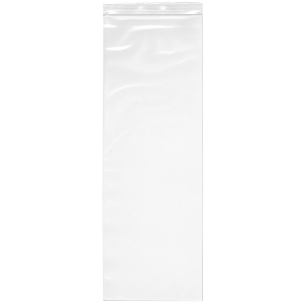 Plymor 6″ x 18″, 4 Mil Heavy Duty Zipper Reclosable Plastic Bags