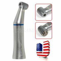 Dental 1:1 LED Optic/ NO-LED Contra Angle Low Speed Handpiece Push Fit NSK USA