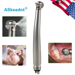 Pieza de mano LED turbina alta velocidad fibra óptica dental estilo NSK 2/4 Hole