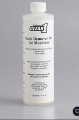 Scotsman Clear 1 Scale Remover & Cleaner for Ice Machines 19-0653-01 (16oz)