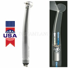 Dental LED E-generator Fiber Optic High Speed Handpiece 2Holes 4-Holes FDA