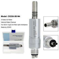 BEING COXO Dental Slow Low Speed Motor 4 Hole Air Motor Inner Water Mini E Type