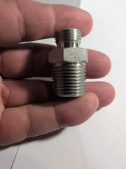 Lot Of (2) 1/2″ NPT X M16 Din Chinese Digger Adapter To American NPT New Item!