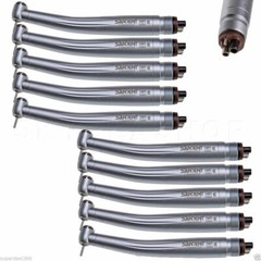 10 SANDENT NSK Style Dental High Speed Handpiece Push Button Standard Head 4H ST