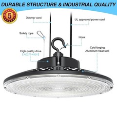 480V 240W UFO LED High Bay Light Industrial Commercial Warehouse Ceiling Lights