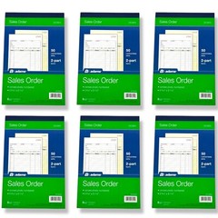 6 x 50=300 Sets ADAMS Invoice Sales Order Books DC5805 tops Duplicate Carbonless