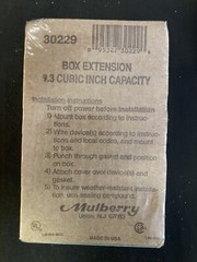 Mulberry Metal Products, Inc. 30229 Weatherproof Box Extension